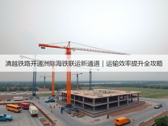 滇越铁路开通洲际海铁联运新通道|运输效率提升全攻略(图1) 滇越铁路开通洲际海铁联运新通道|运输效率提升全攻略(图1)