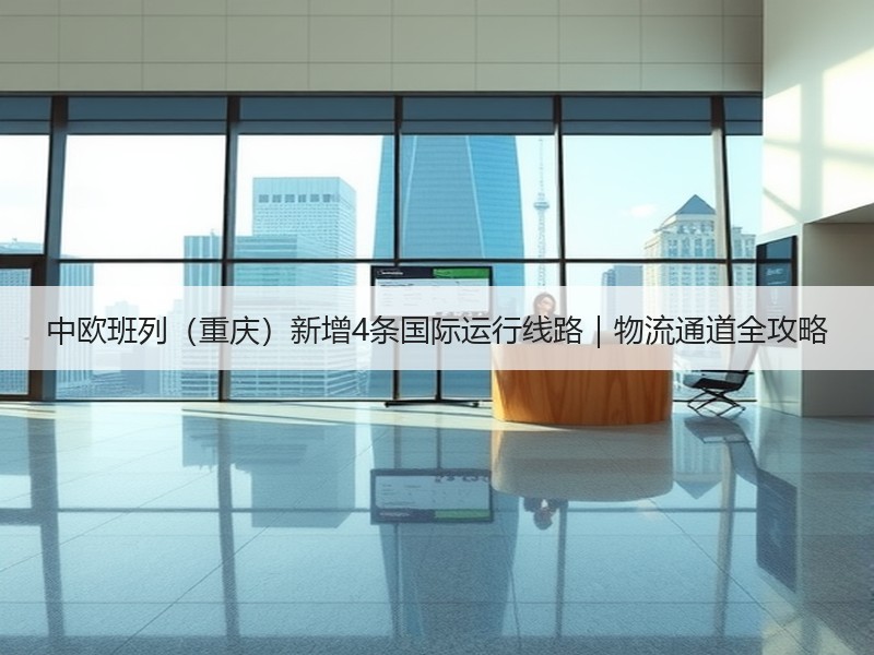 中欧班列(重庆)新增4条国际运行线路|物流通道全攻略 中欧班列(重庆)新增4条国际运行线路|物流通道全攻略