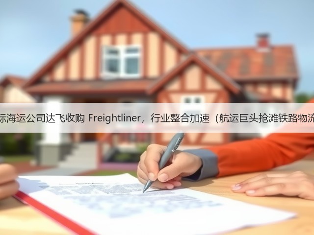国际海运公司达飞收购 Freightliner,行业整合加速(航运巨头抢滩铁路物流)(图3) 国际海运公司达飞收购 Freightliner,行业整合加速(航运巨头抢滩铁路物流)(图3)