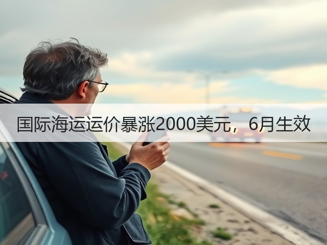 国际海运运价暴涨2000美元,6月生效(图2) 国际海运运价暴涨2000美元,6月生效(图2)
