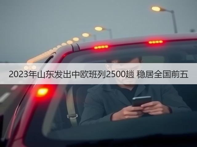 2023年山东发出中欧班列2500趟 稳居全国前五(图2) 2023年山东发出中欧班列2500趟 稳居全国前五(图2)