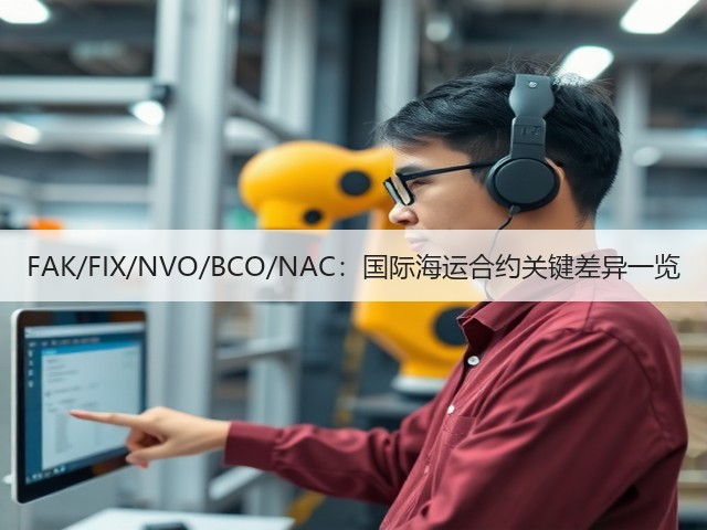 FAK/FIX/NVO/BCO/NAC:国际海运合约关键差异一览(图3) FAK/FIX/NVO/BCO/NAC:国际海运合约关键差异一览(图3)