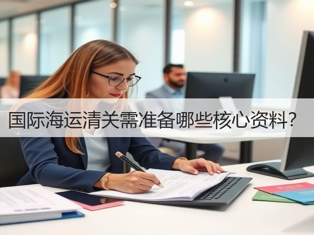 国际海运清关需准备哪些核心资料？(图2)