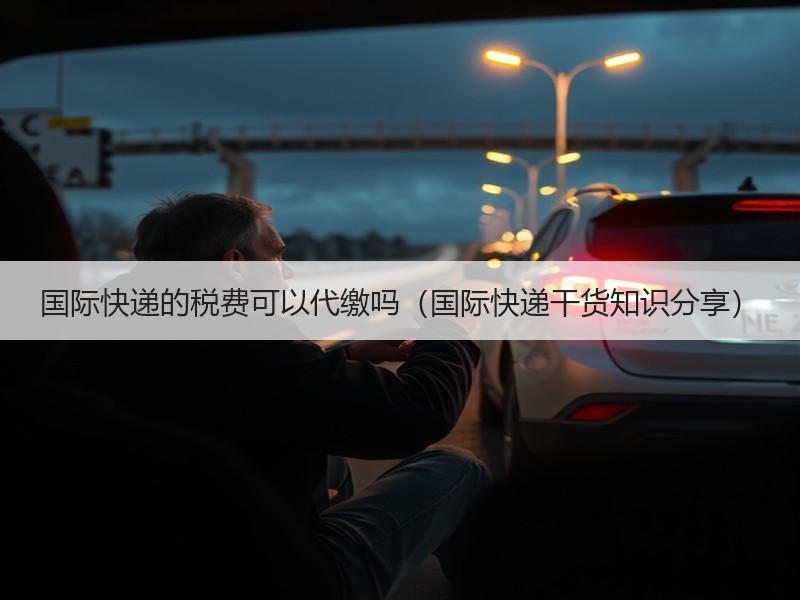 国际快递的税费可以代缴吗（国际快递干货知识分享）