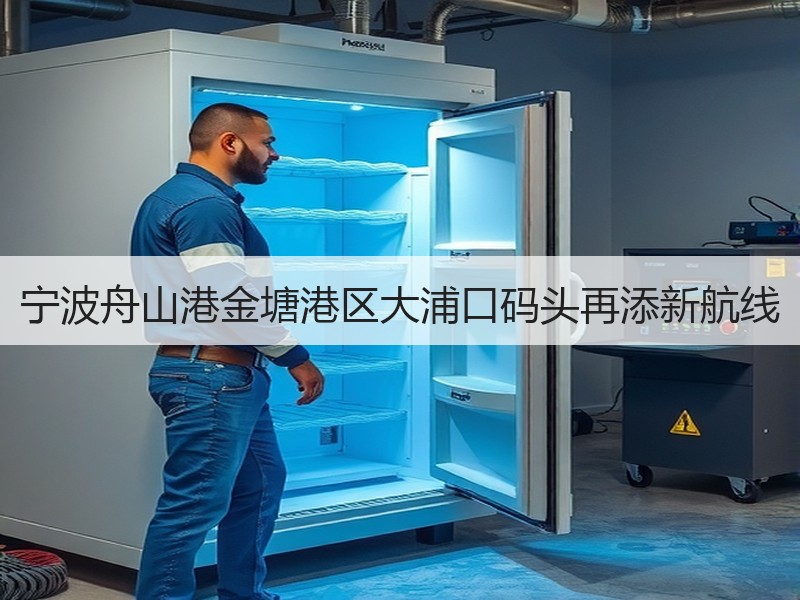 宁波舟山港金塘港区大浦口码头再添新航线