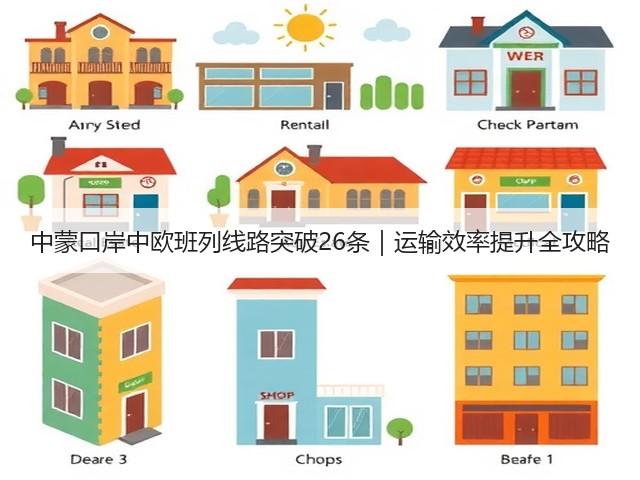 中蒙口岸中欧班列线路突破26条|运输效率提升全攻略(图1) 中蒙口岸中欧班列线路突破26条|运输效率提升全攻略(图1)