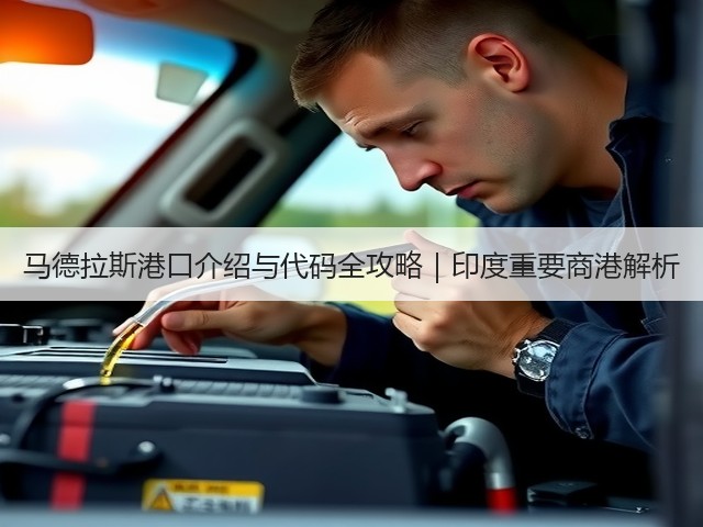 马德拉斯港口介绍与代码全攻略|印度重要商港解析(图3) 马德拉斯港口介绍与代码全攻略|印度重要商港解析(图3)