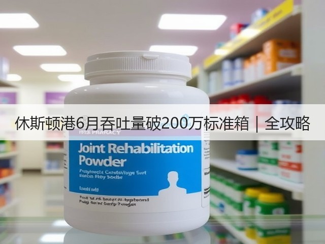 休斯顿港6月吞吐量破200万标准箱|全攻略(图3) 休斯顿港6月吞吐量破200万标准箱|全攻略(图3)