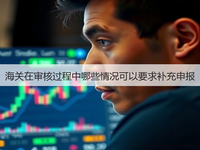 海关在审核过程中哪些情况可以要求补充申报