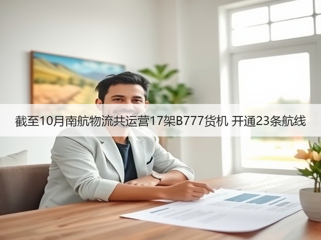 截至10月南航物流共运营17架B777货机 开通23条航线(图3) 截至10月南航物流共运营17架B777货机 开通23条航线(图3)