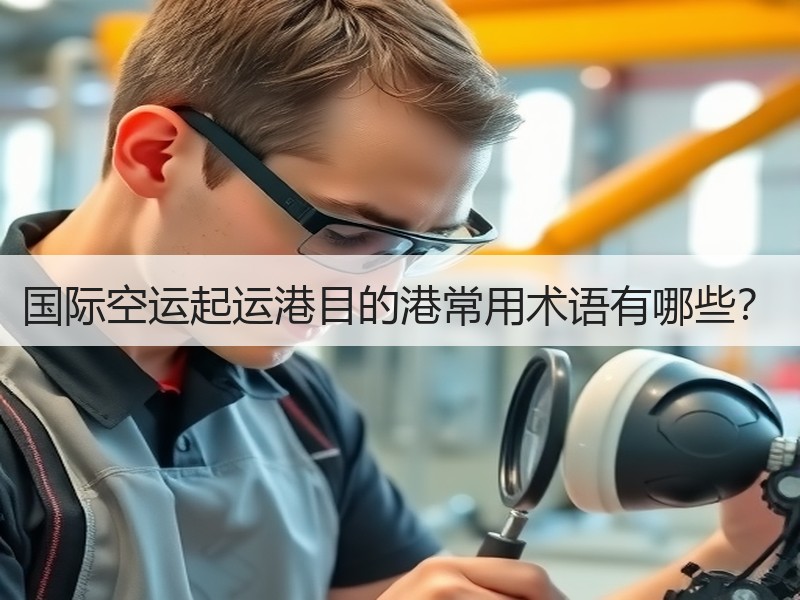 国际空运起运港目的港常用术语有哪些？