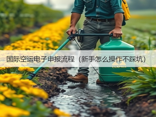 国际空运电子申报流程(新手怎么操作不踩坑)(图1) 国际空运电子申报流程(新手怎么操作不踩坑)(图1)