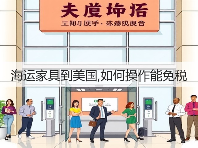 海运家具到美国,如何操作能免税(图2)