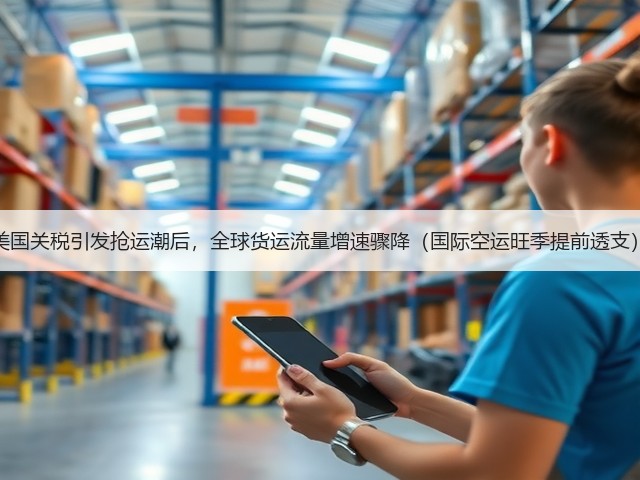 美国关税引发抢运潮后,全球货运流量增速骤降(国际空运旺季提前透支)(图3) 美国关税引发抢运潮后,全球货运流量增速骤降(国际空运旺季提前透支)(图3)