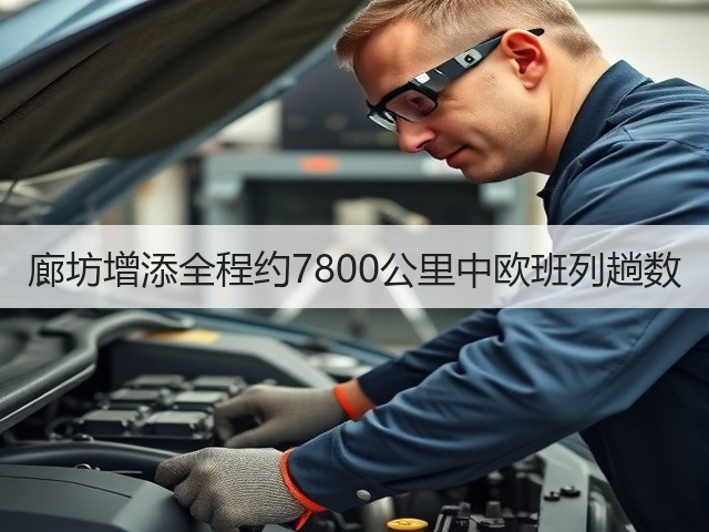 廊坊增添全程约7800公里中欧班列趟数(图1) 廊坊增添全程约7800公里中欧班列趟数(图1)