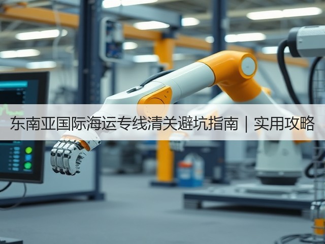东南亚国际海运专线清关避坑指南|实用攻略(图3) 东南亚国际海运专线清关避坑指南|实用攻略(图3)