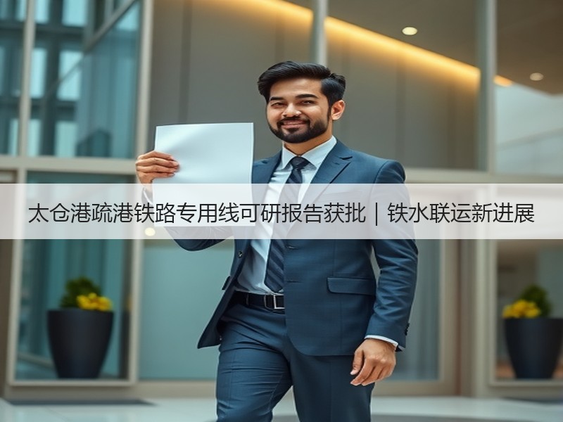 太仓港疏港铁路专用线可研报告获批｜铁水联运新进展
