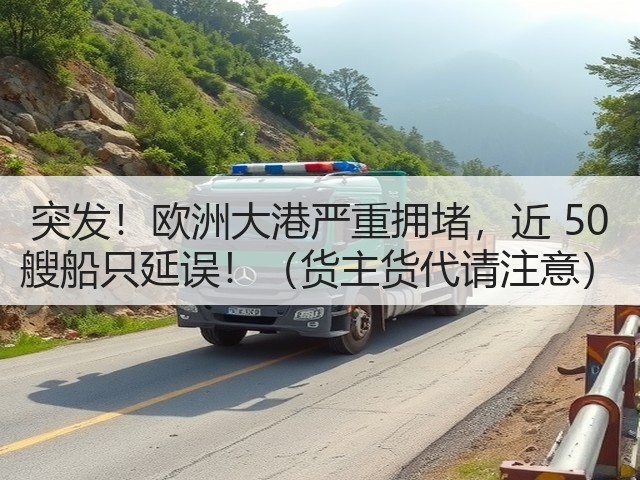 突发!欧洲大港严重拥堵,近 50 艘船只延误!(货主货代请注意)(图3) 突发!欧洲大港严重拥堵,近 50 艘船只延误!(货主货代请注意)(图3)