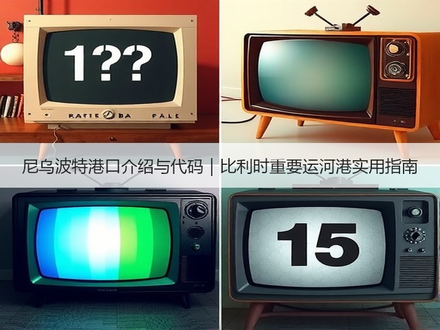 尼乌波特港口介绍与代码|比利时重要运河港实用指南(图3) 尼乌波特港口介绍与代码|比利时重要运河港实用指南(图3)