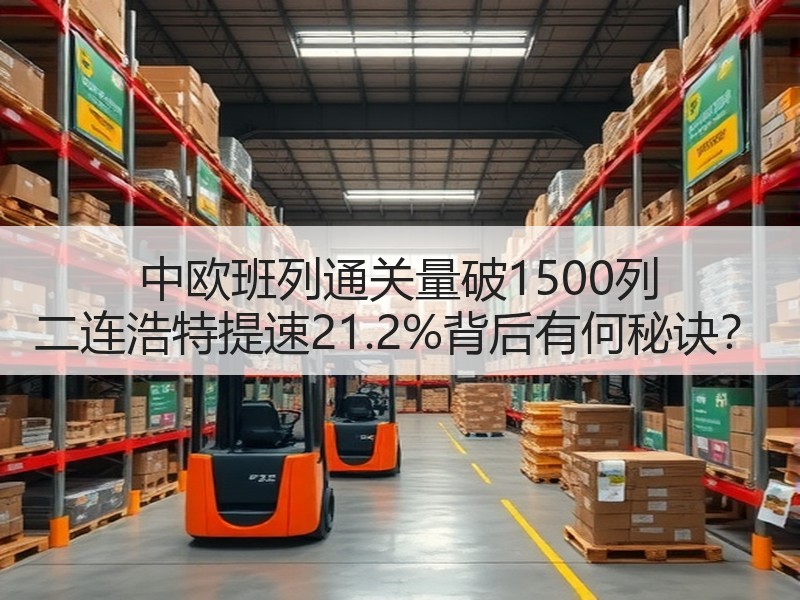 中欧班列通关量破1500列 二连浩特提速21.2%背后有何秘诀? 中欧班列通关量破1500列 二连浩特提速21.2%背后有何秘诀?
