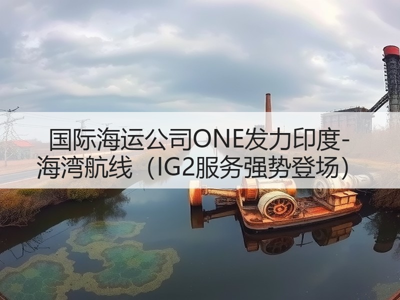 国际海运公司ONE发力印度-海湾航线(IG2服务强势登场) 国际海运公司ONE发力印度-海湾航线(IG2服务强势登场)