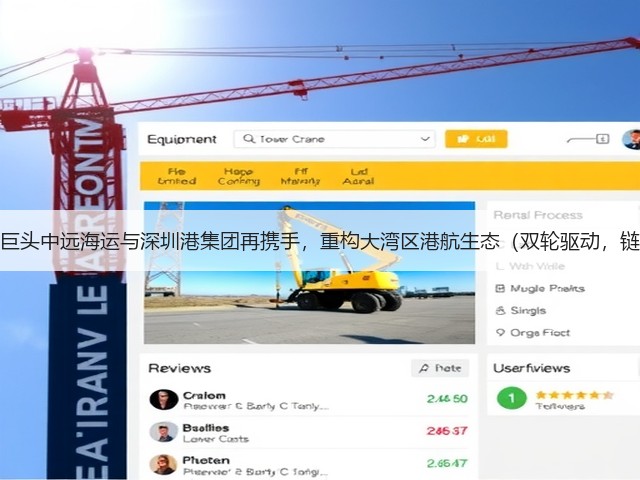 国际海运巨头中远海运与深圳港集团再携手,重构大湾区港航生态(双轮驱动,链通全球)(图1) 国际海运巨头中远海运与深圳港集团再携手,重构大湾区港航生态(双轮驱动,链通全球)(图1)