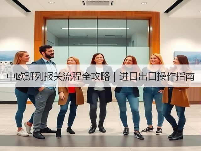 中欧班列报关流程全攻略｜进口出口操作指南(图3)