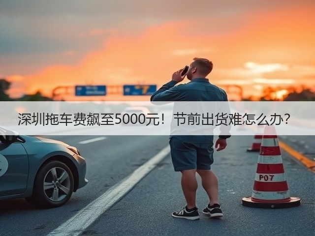 深圳拖车费飙至5000元!节前出货难怎么办?(图2) 深圳拖车费飙至5000元!节前出货难怎么办?(图2)