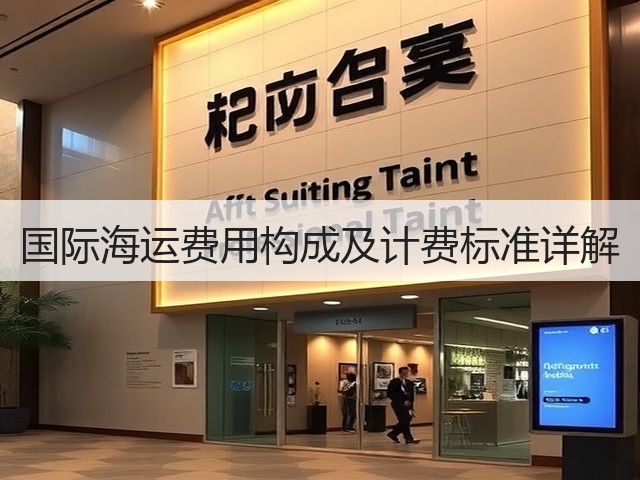 国际海运费用构成及计费标准详解(图2) 国际海运费用构成及计费标准详解(图2)