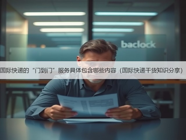 国际快递的“门到门”服务具体包含哪些内容(国际快递干货知识分享)(图3) 国际快递的“门到门”服务具体包含哪些内容(国际快递干货知识分享)(图3)