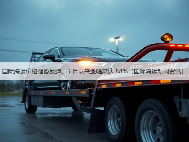 国际海运价格强势反弹,5 月以来涨幅高达 88%(国际海运新闻资讯)(图3) 国际海运价格强势反弹,5 月以来涨幅高达 88%(国际海运新闻资讯)(图3)