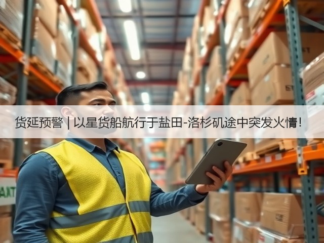 货延预警 | 以星货船航行于盐田-洛杉矶途中突发火情!(图3) 货延预警 | 以星货船航行于盐田-洛杉矶途中突发火情!(图3)
