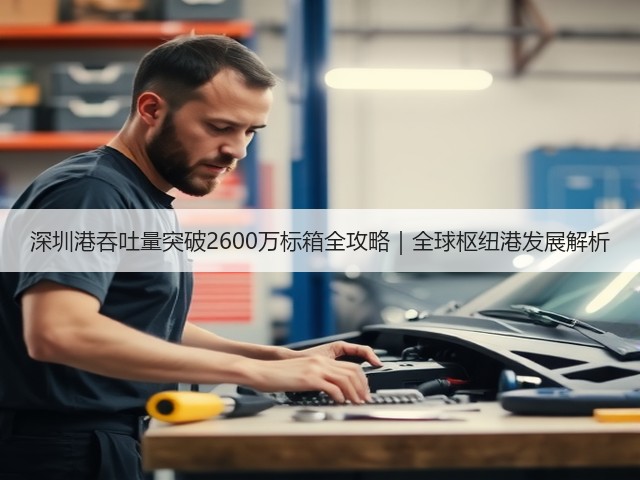深圳港吞吐量突破2600万标箱全攻略|全球枢纽港发展解析(图2) 深圳港吞吐量突破2600万标箱全攻略|全球枢纽港发展解析(图2)