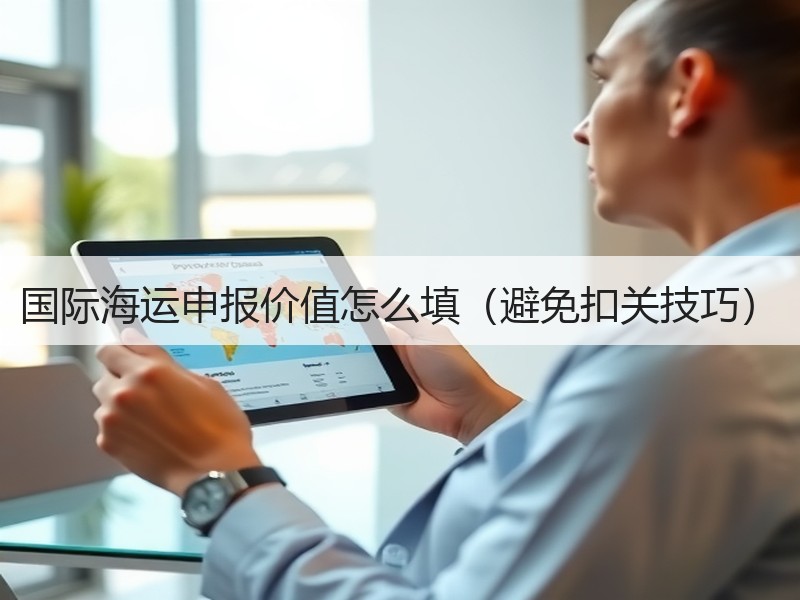 国际海运申报价值怎么填（避免扣关技巧）