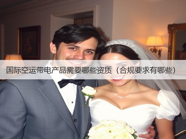 国际空运带电产品需要哪些资质(合规要求有哪些)(图1) 国际空运带电产品需要哪些资质(合规要求有哪些)(图1)