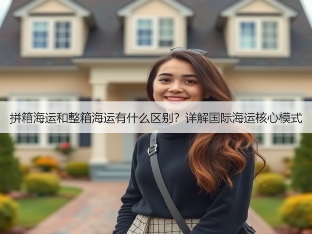 拼箱海运和整箱海运有什么区别?详解国际海运核心模式(图3) 拼箱海运和整箱海运有什么区别?详解国际海运核心模式(图3)