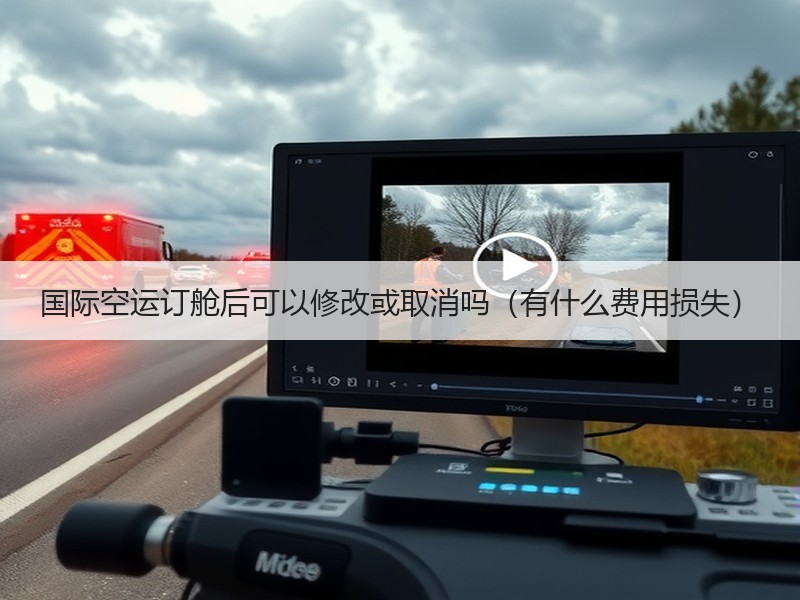 国际空运订舱后可以修改或取消吗（有什么费用损失）