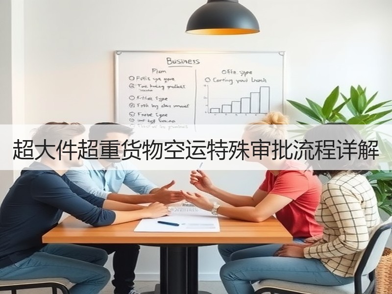 超大件超重货物空运特殊审批流程详解