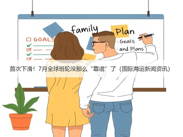 首次下滑!7月全球班轮没那么“靠谱”了(国际海运新闻资讯)(图2) 首次下滑!7月全球班轮没那么“靠谱”了(国际海运新闻资讯)(图2)