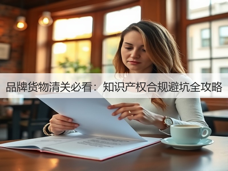 品牌货物清关必看：知识产权合规避坑全攻略