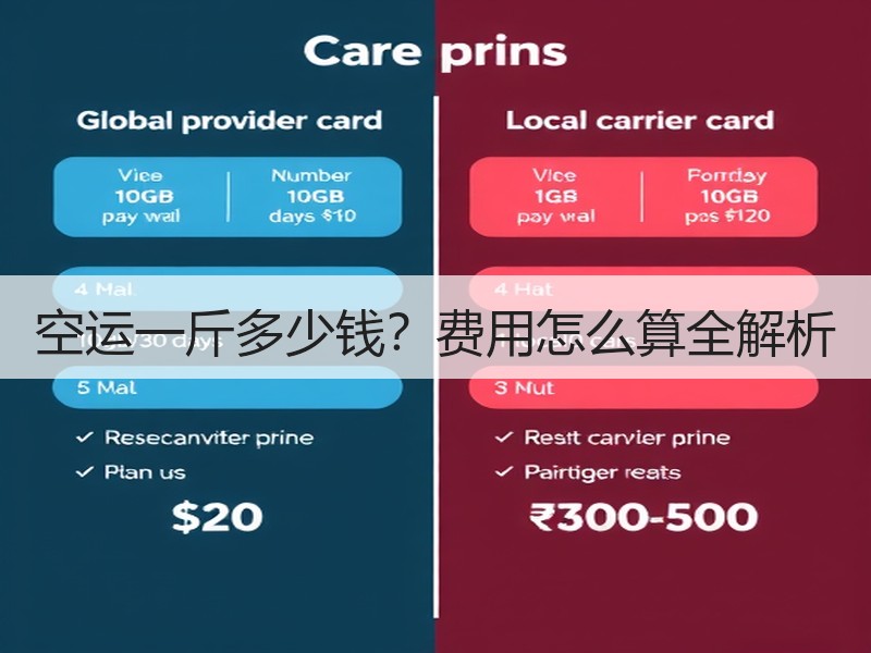空运一斤多少钱?费用怎么算全解析 空运一斤多少钱?费用怎么算全解析