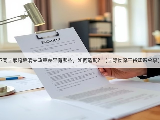 不同国家跨境清关政策差异有哪些,如何适配?(国际物流干货知识分享)(图1) 不同国家跨境清关政策差异有哪些,如何适配?(国际物流干货知识分享)(图1)