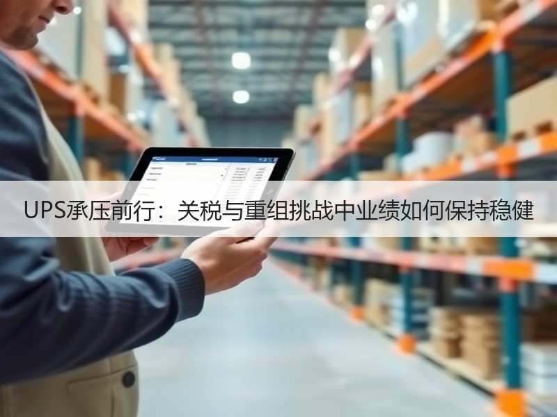 UPS承压前行:关税与重组挑战中业绩如何保持稳健 UPS承压前行:关税与重组挑战中业绩如何保持稳健