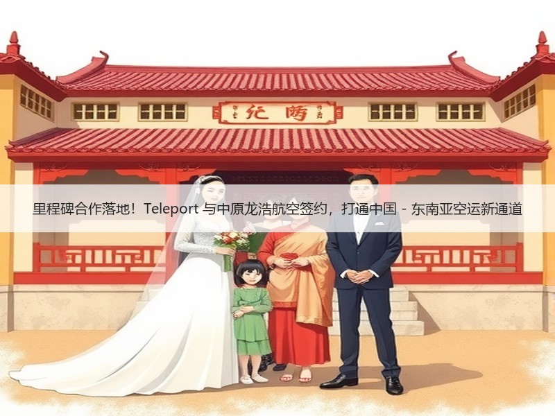 里程碑合作落地!Teleport 与中原龙浩航空签约,打通中国 - 东南亚空运新通道 里程碑合作落地!Teleport 与中原龙浩航空签约,打通中国 - 东南亚空运新通道