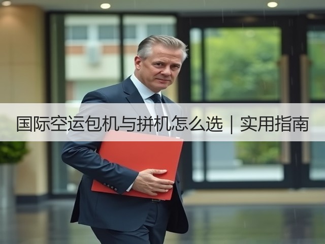 国际空运包机与拼机怎么选｜实用指南(图2)