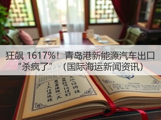 狂飙 1617%!青岛港新能源汽车出口 “杀疯了”(国际海运新闻资讯)(图2) 狂飙 1617%!青岛港新能源汽车出口 “杀疯了”(国际海运新闻资讯)(图2)