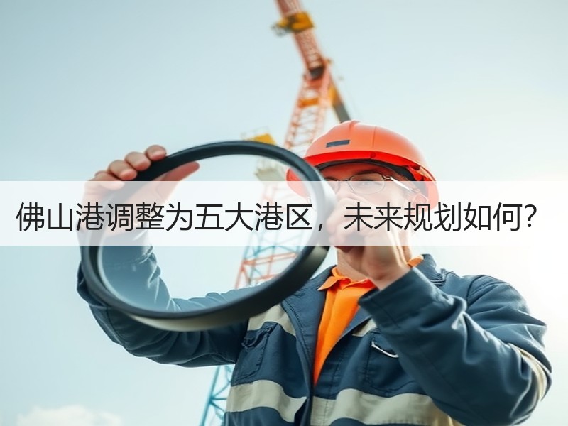 佛山港调整为五大港区,未来规划如何? 佛山港调整为五大港区,未来规划如何?