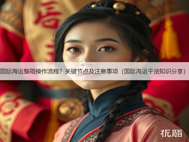 国际海运整箱操作流程?关键节点及注意事项(国际海运干货知识分享)(图3) 国际海运整箱操作流程?关键节点及注意事项(国际海运干货知识分享)(图3)
