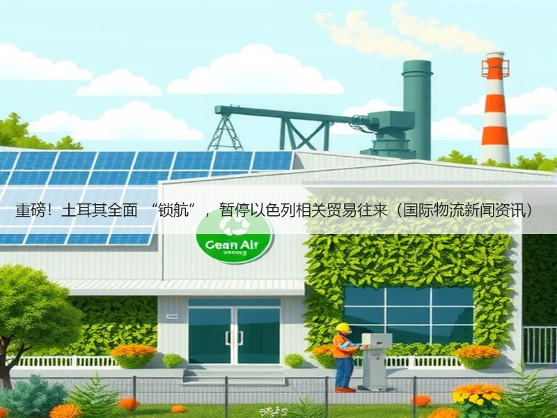 重磅！土耳其全面 “锁航”，暂停以色列相关贸易往来（国际物流新闻资讯）