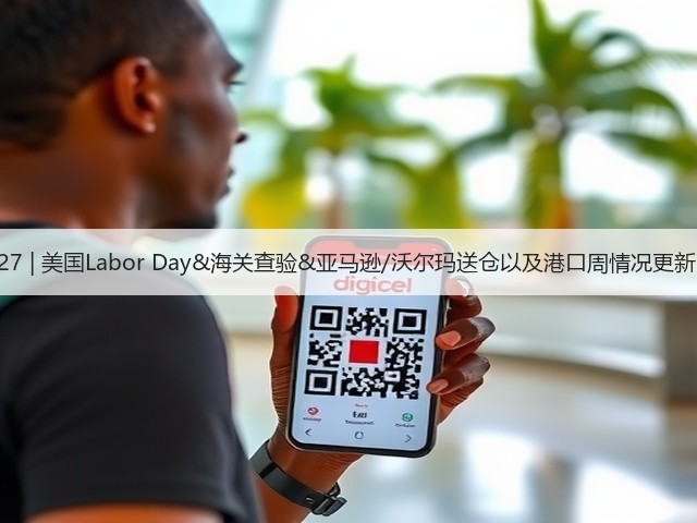 8.27 | 美国Labor Day&海关查验&亚马逊/沃尔玛送仓以及港口周情况更新!(图1) 8.27 | 美国Labor Day&海关查验&亚马逊/沃尔玛送仓以及港口周情况更新!(图1)
